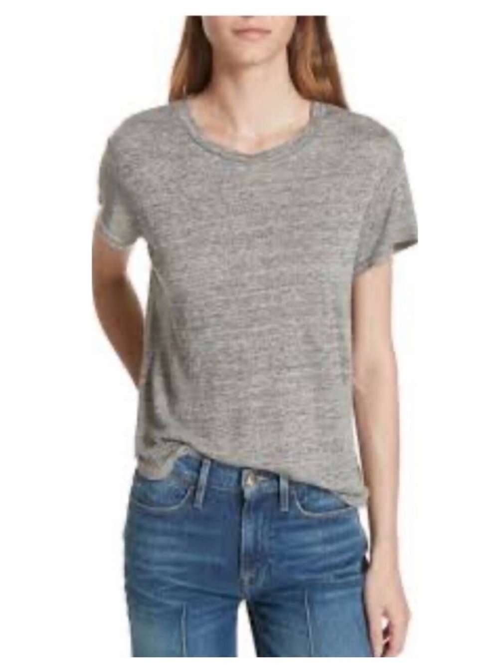 Size L- ETERNE Short sleeve baby tee